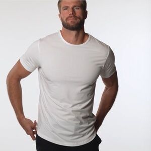 Cuts Curve-hem shirt